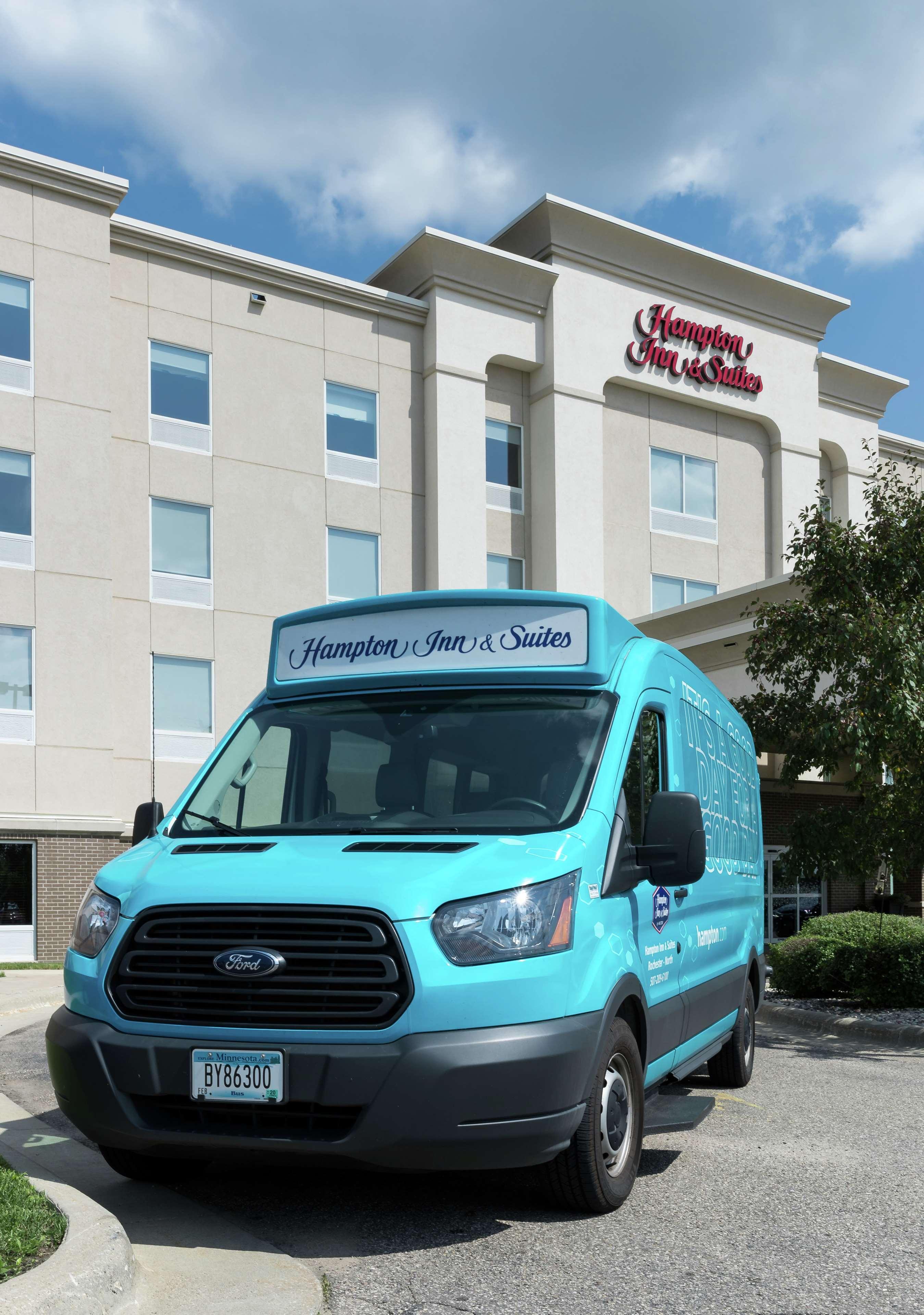 Hampton Inn&Suites Rochester-North Exterior foto